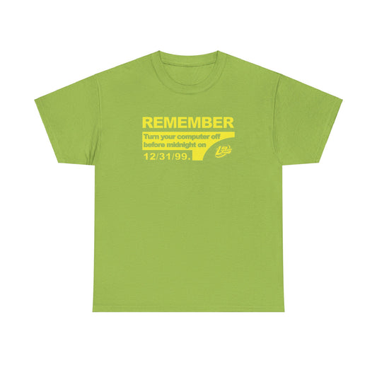 Retro Tee #218: Y2K Reminder