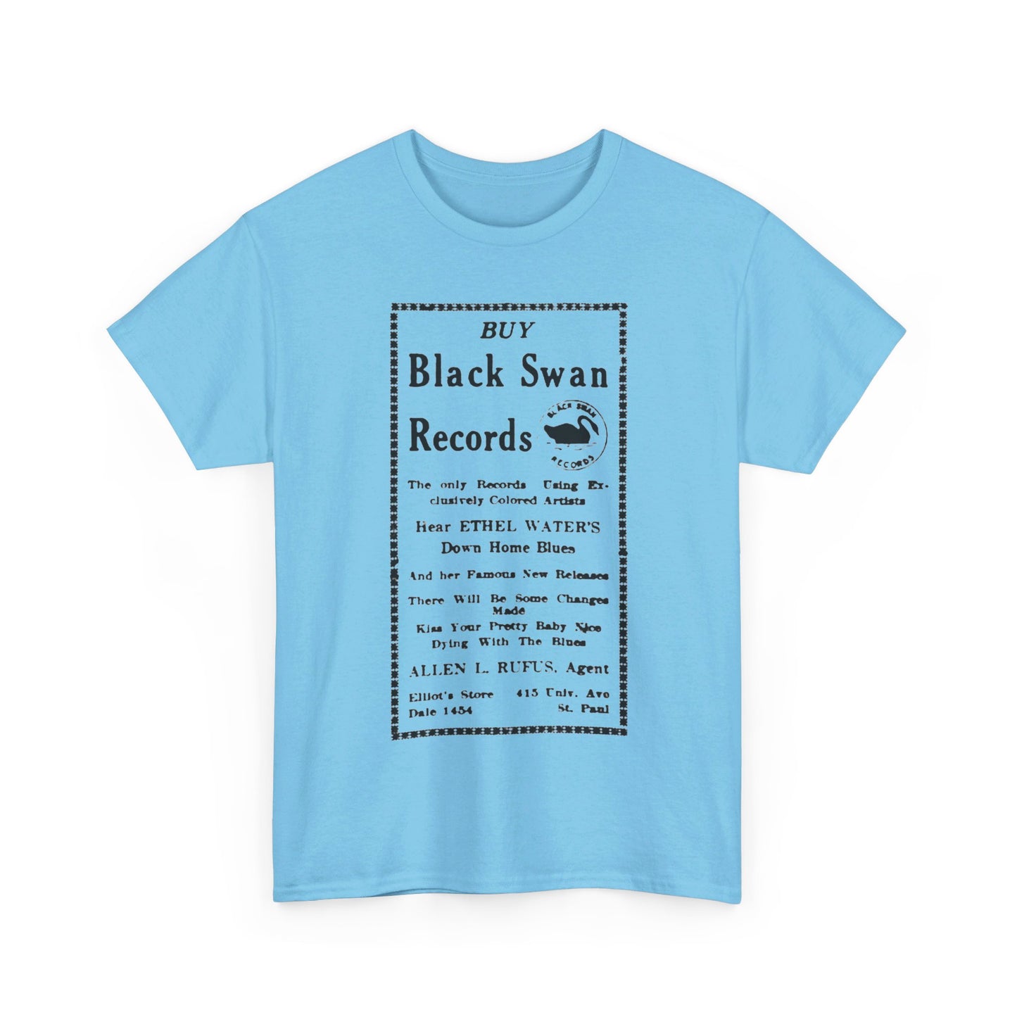 Record Store Tee #134: Elliot's Store Black Swan Record Dealer