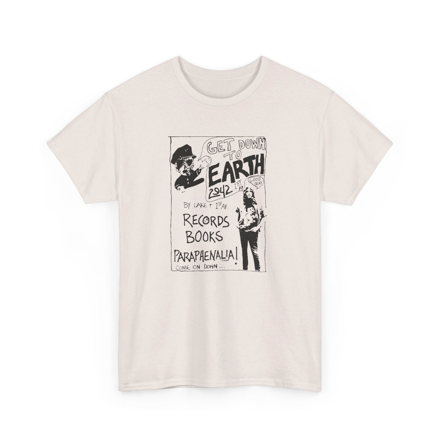 Record Store Tee #139: Earth Records Books & Paraphernalia