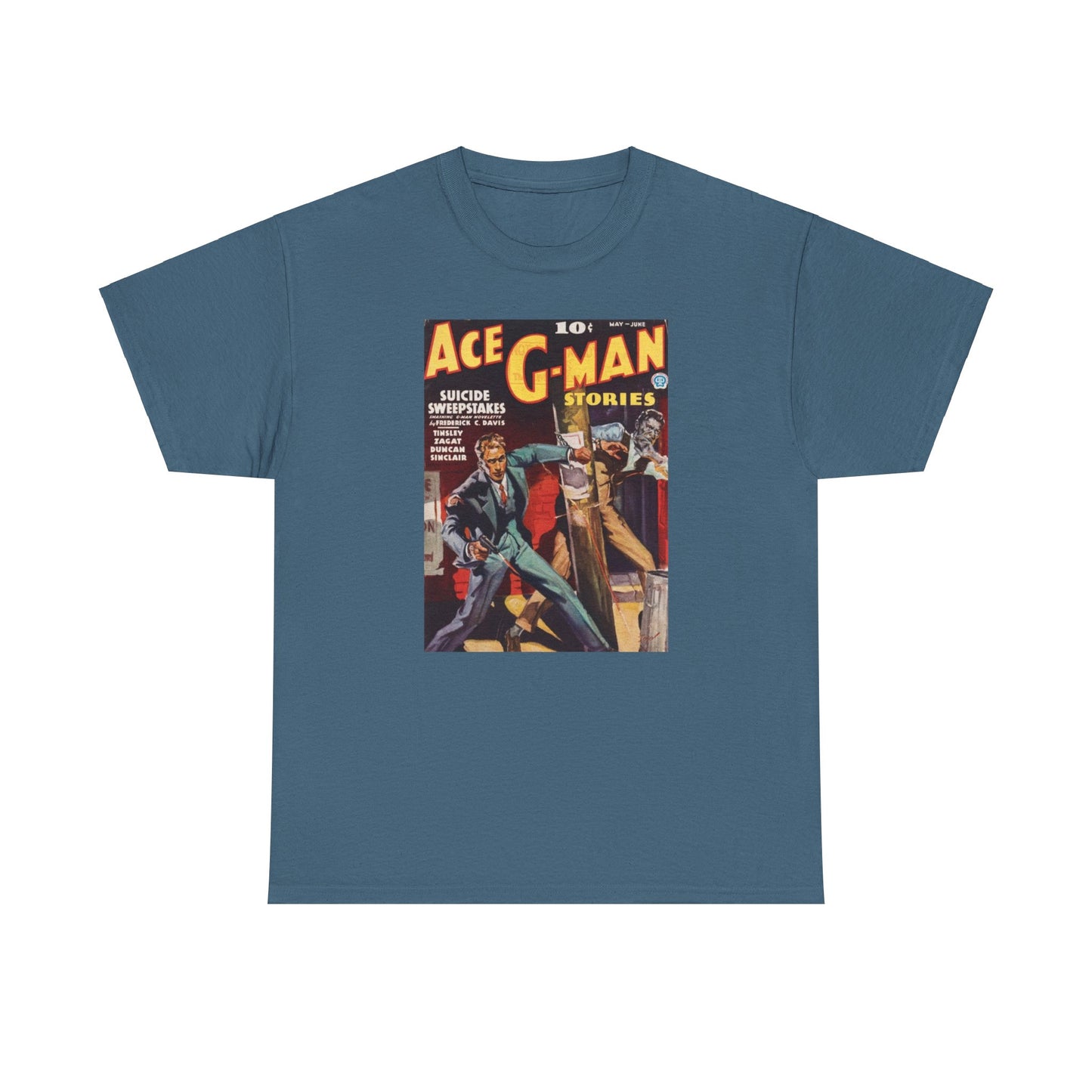 Pulp Cover Tee #442: Ace G-man Stories