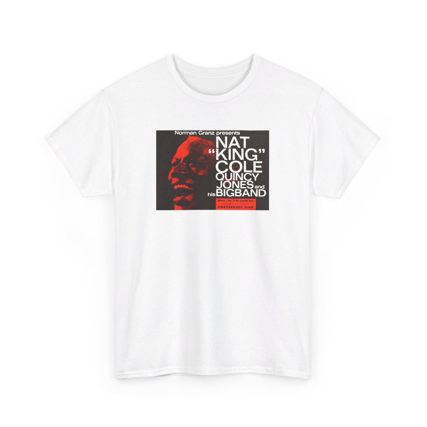 Concert Poster Tee #015: Nat King Cole Quincy Jones